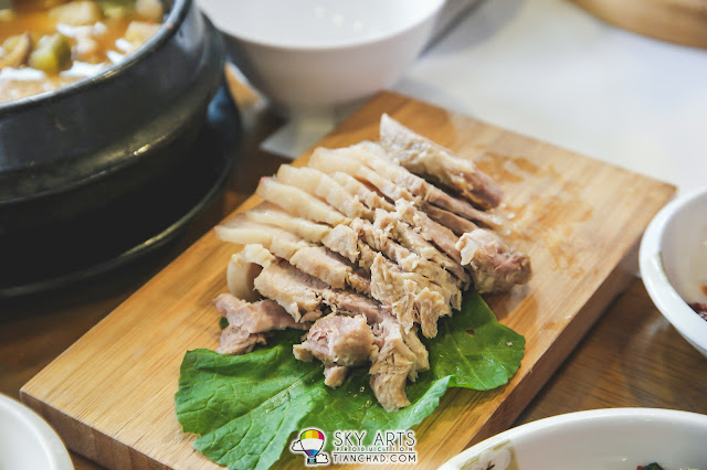 Pork slice @ Hwa Mok Won 화목원