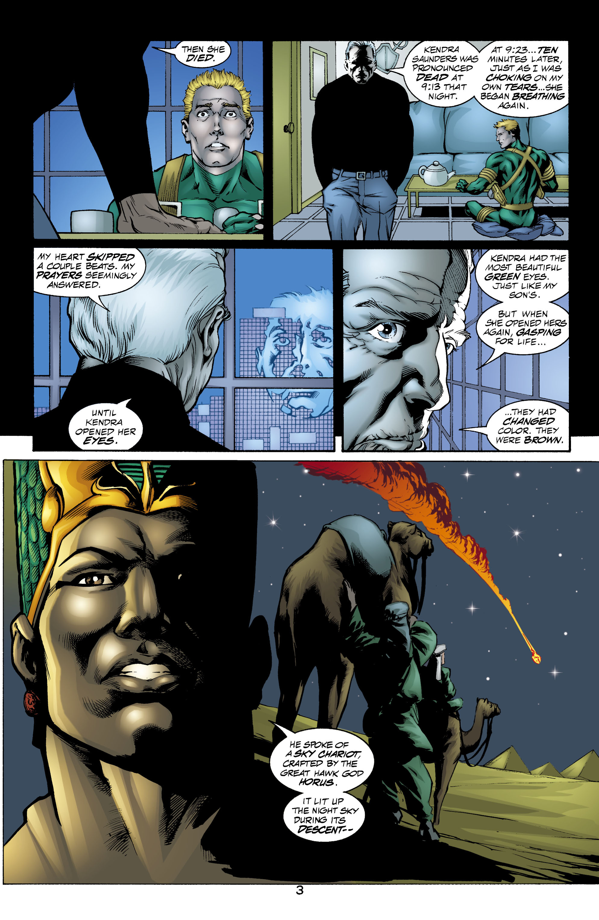 Read online JSA (1999) comic -  Issue #22 - 4