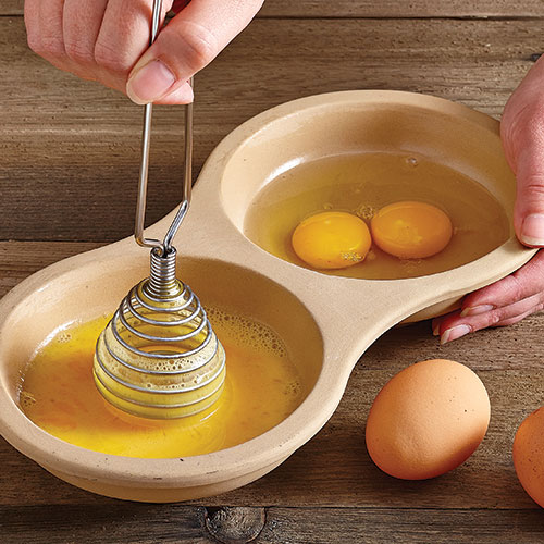 Book Reviews and More: Product Review - Microwave Egg Cooker - Pampered Chef