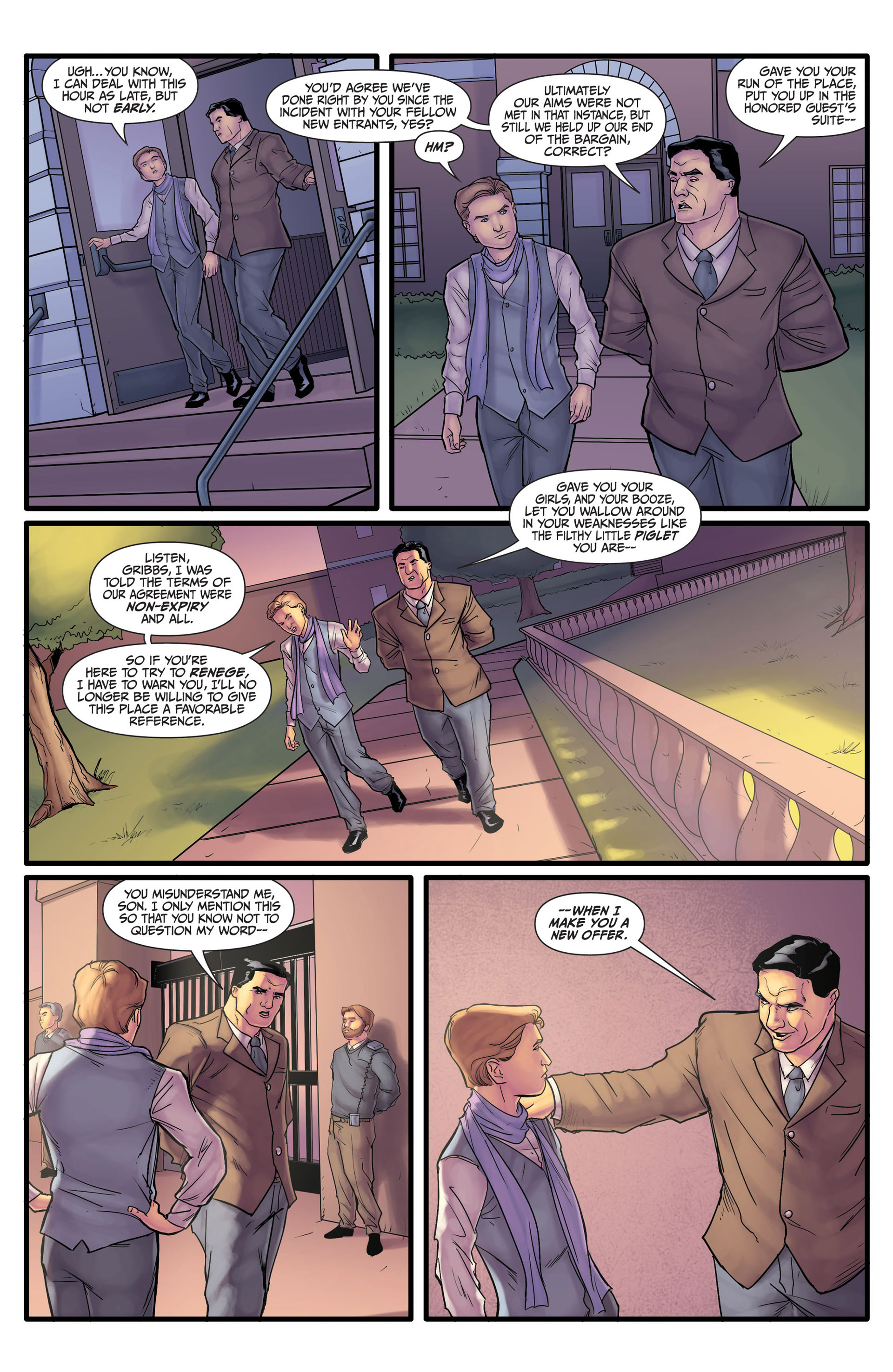 Read online Morning Glories comic -  Issue #11 - 10