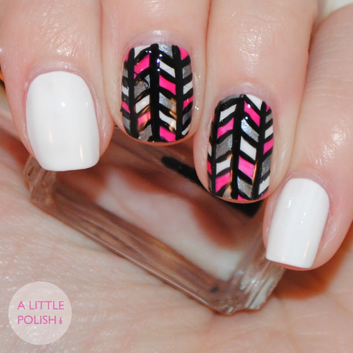 A Little Polish NYC Show Time Nail Art Review