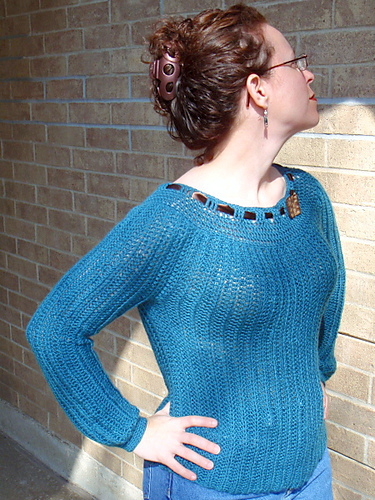 sleeveless sweater shirt crochet pattern