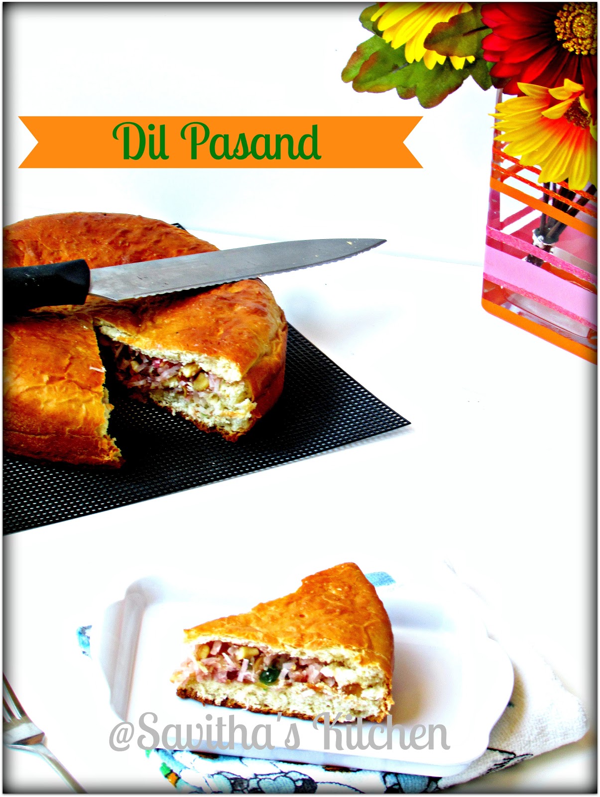 Savitha's Kitchen Dil Pasand / Dil Kush Tangzhong method of making