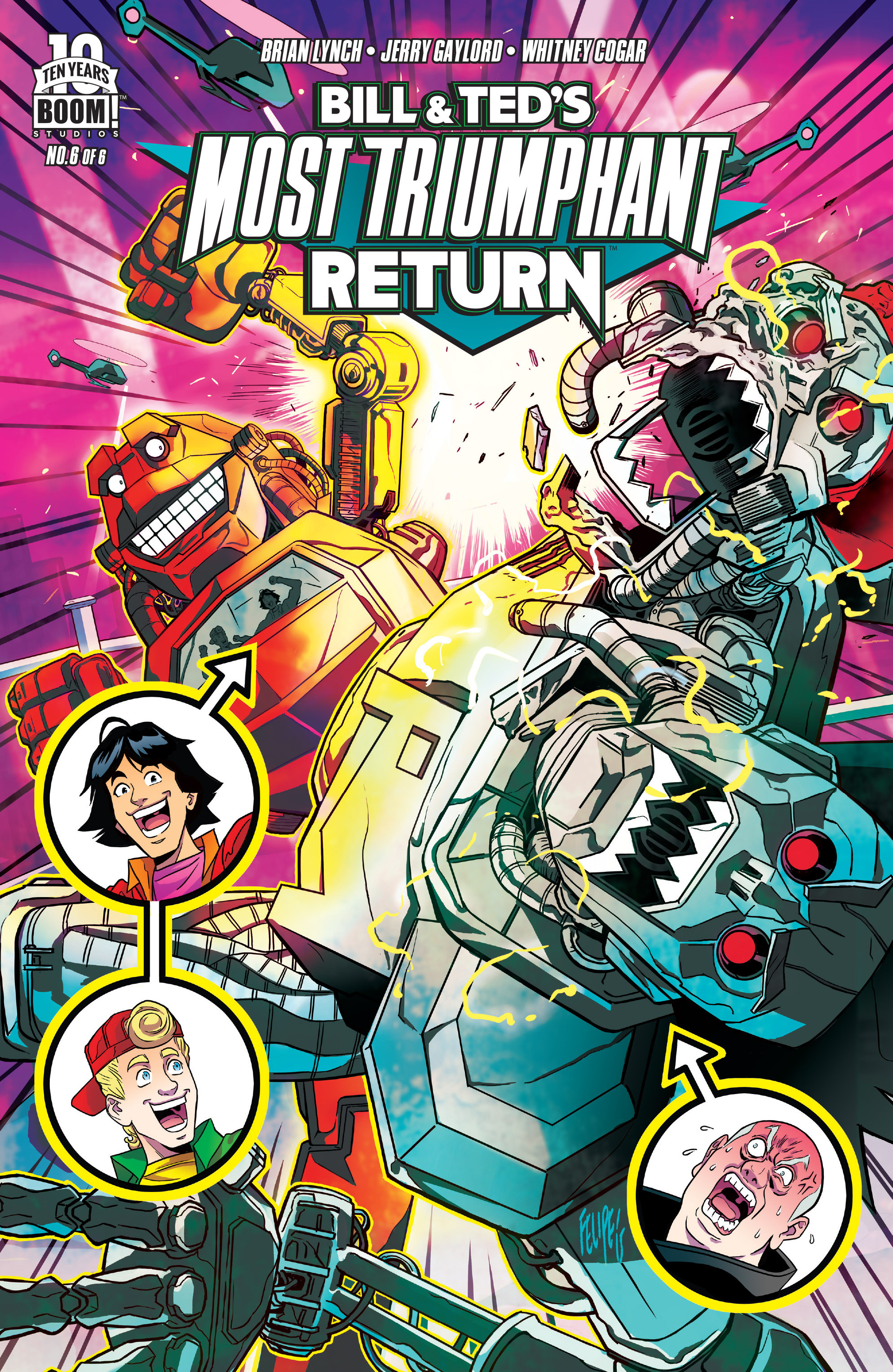 Read online Bill & Ted's Most Triumphant Return comic -  Issue #6 - 1