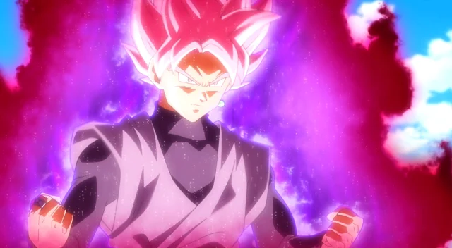 Black Goku SSJ Rose Dragon Ball Super Screensaver