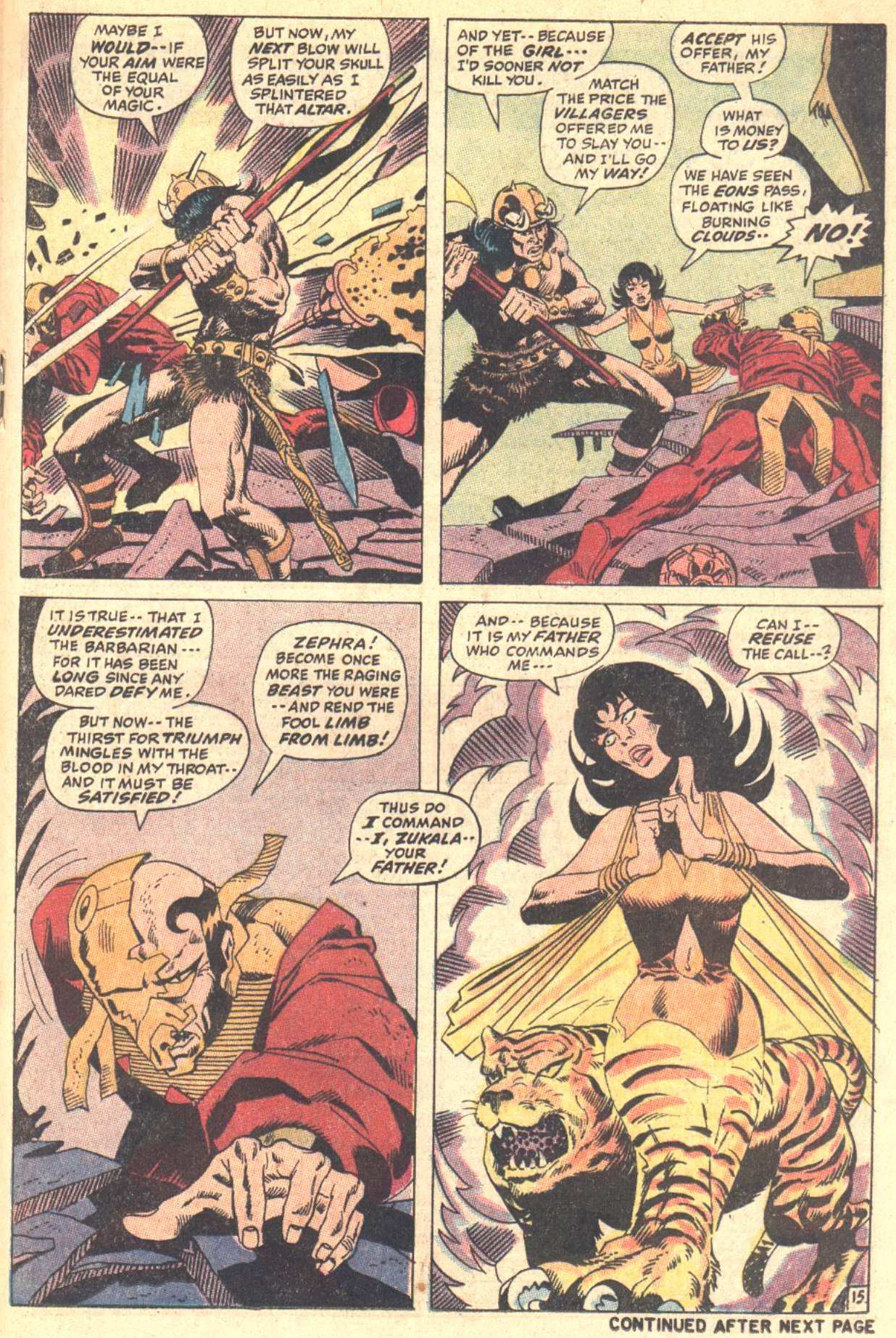 Read online Conan the Barbarian (1970) comic -  Issue #5 - 16