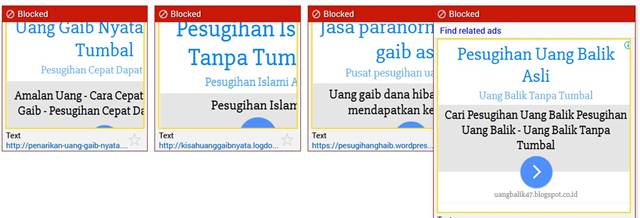 Iklan PESUGIHAN Banyak Sekali Di Adsense - Pengganti Iklan SUAMIKU? Iklan PESUGIHAN Banyak Sekali Di Adsense - Pengganti Iklan SUAMIKU?