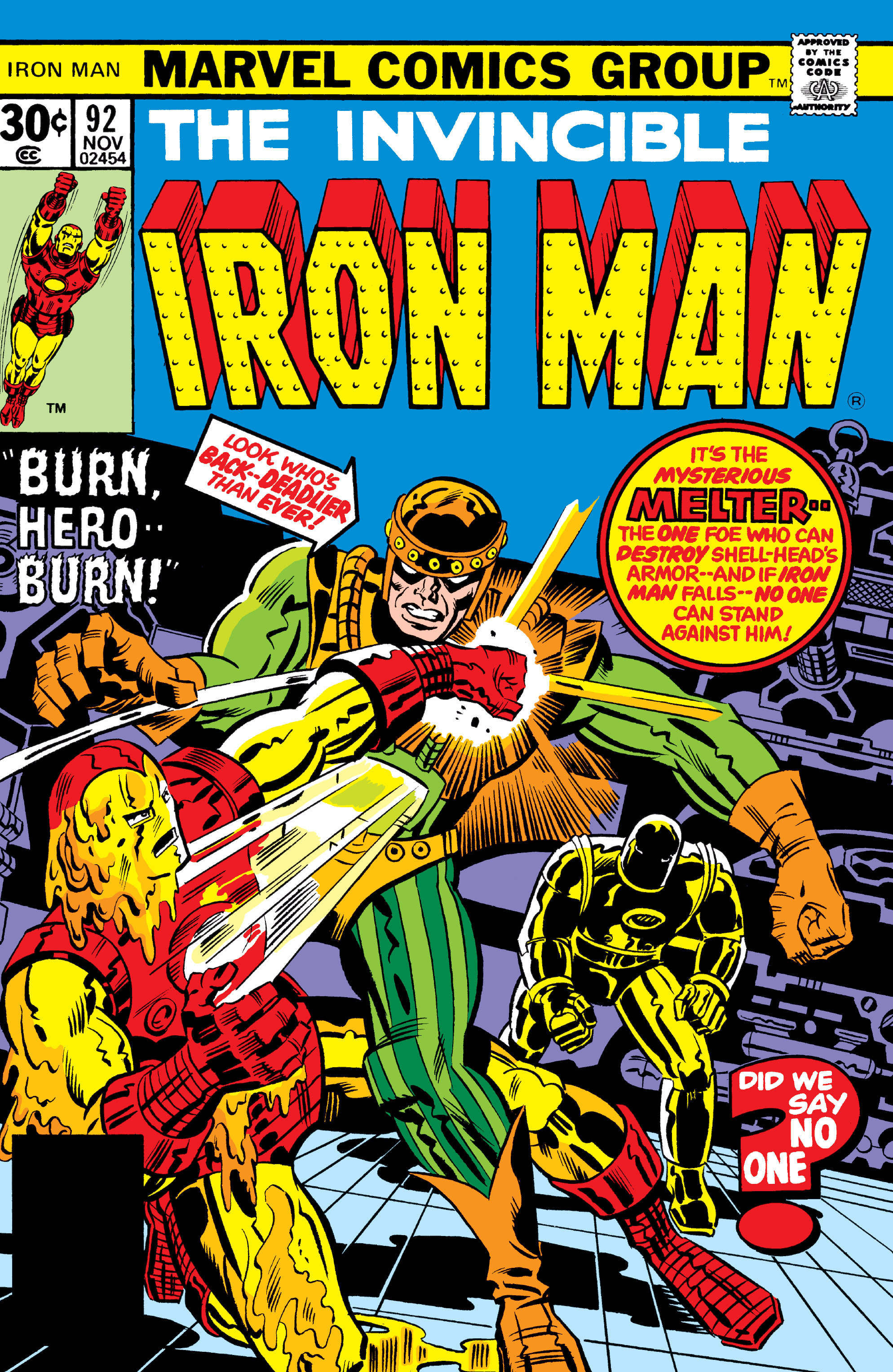 Read online Iron Man (1968) comic -  Issue #92 - 1