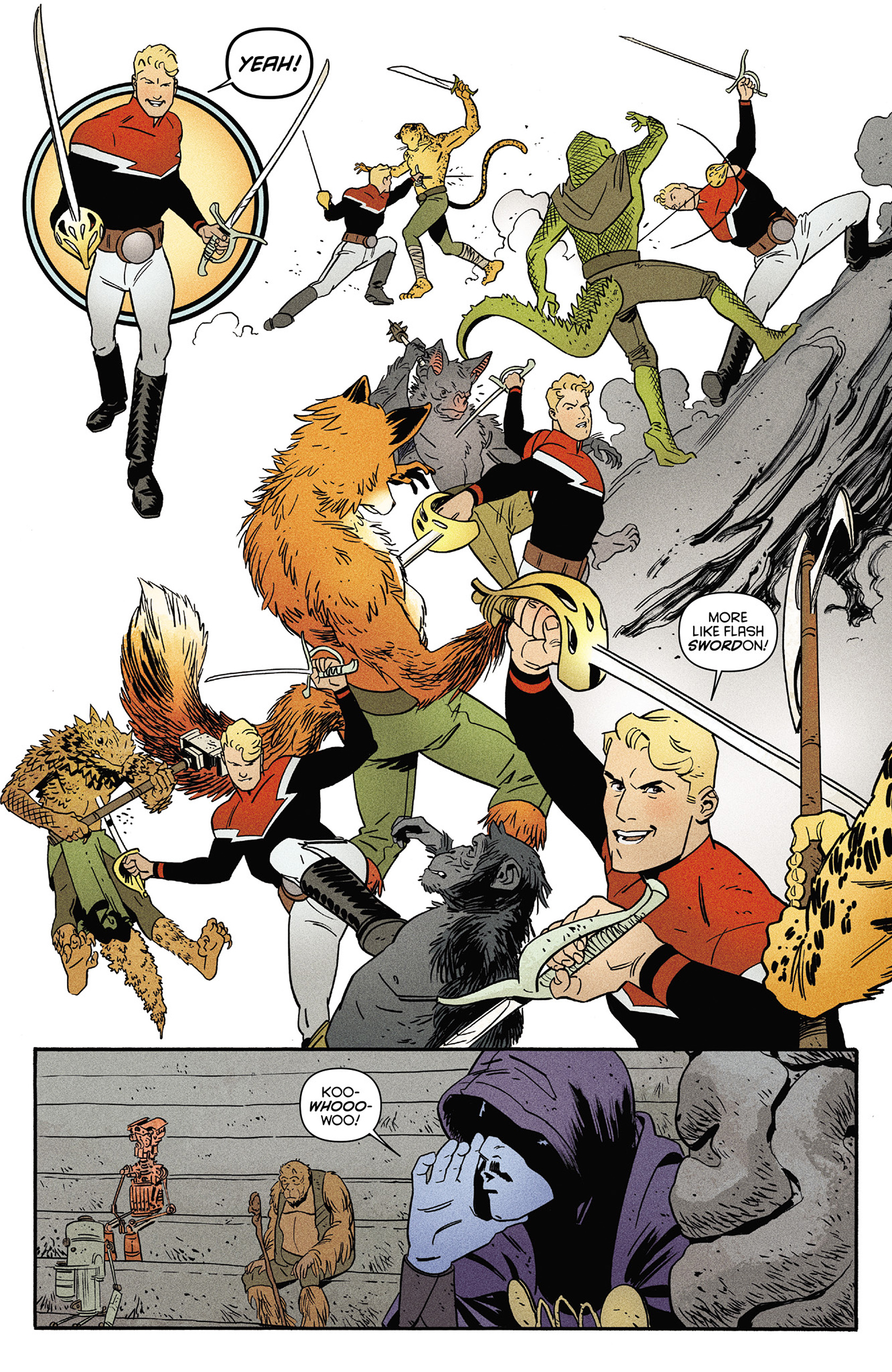 Read online Flash Gordon (2014) comic -  Issue #3 - 21