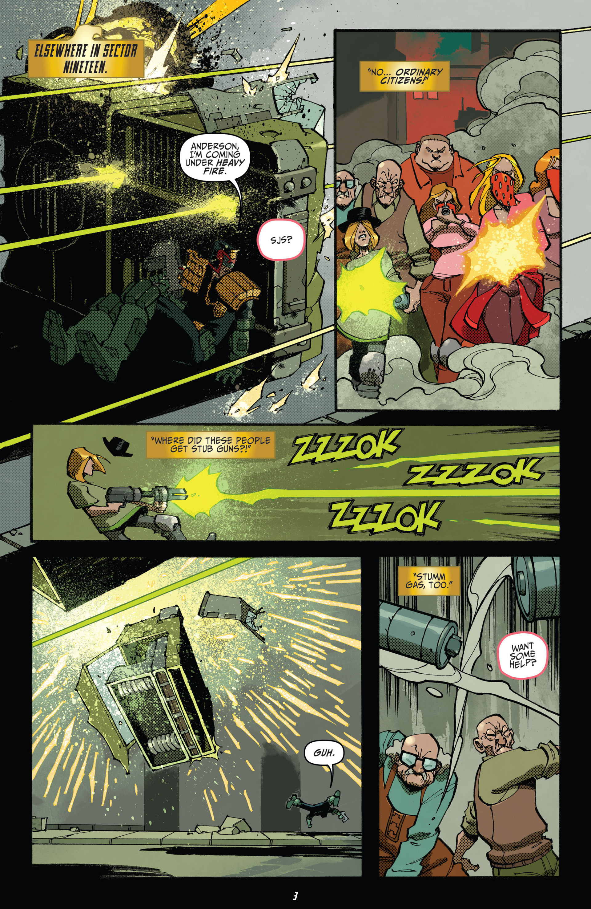 Read online Judge Dredd (2012) comic -  Issue #27 - 5