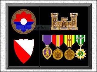 Army Medals for Ronnie L Clark