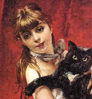 A Menina e o Gato Preto A Menina e o Gato Preto