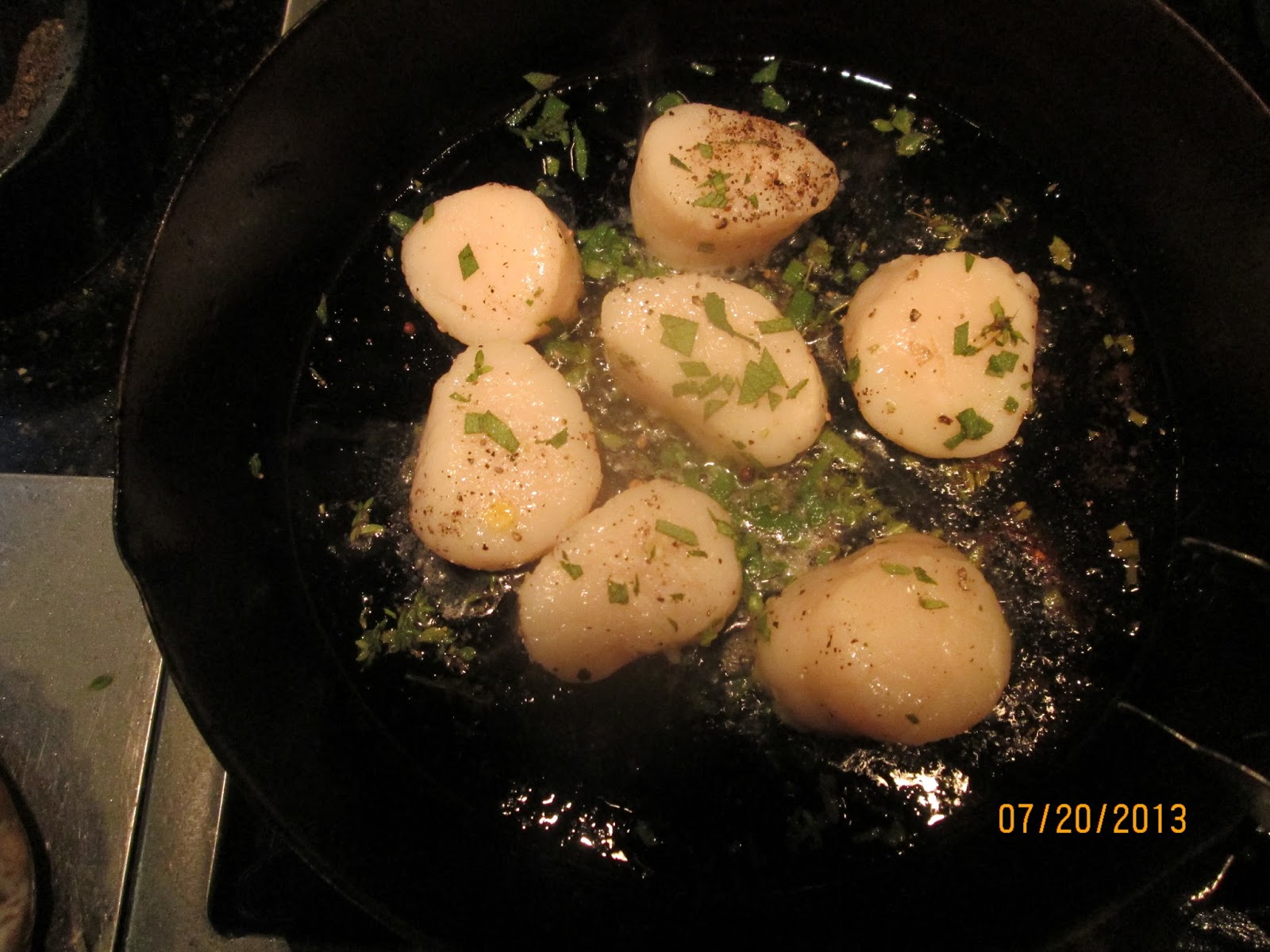 Cooking with Barry & Meta Scallops with Herbed Brown Butter Bon Appét