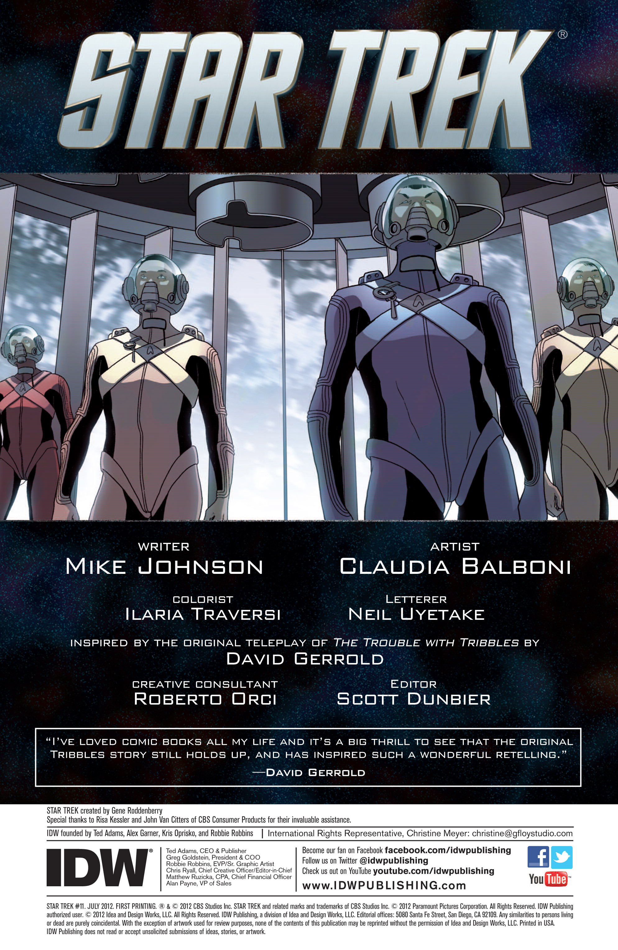Read online Star Trek (2011) comic -  Issue # _TPB 3 - 56