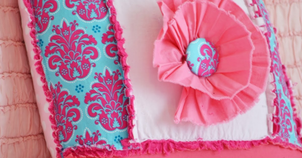 How to Sew a Rag Quilt Throw Pillow A Vision to Remember All Things