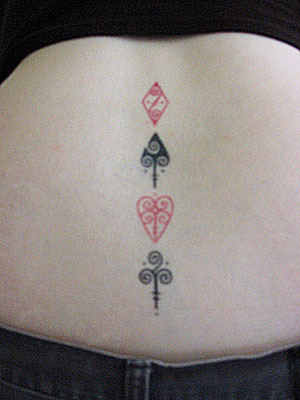 flames-onthesideofmyface: Playing Cards Tattoo Designs Photos