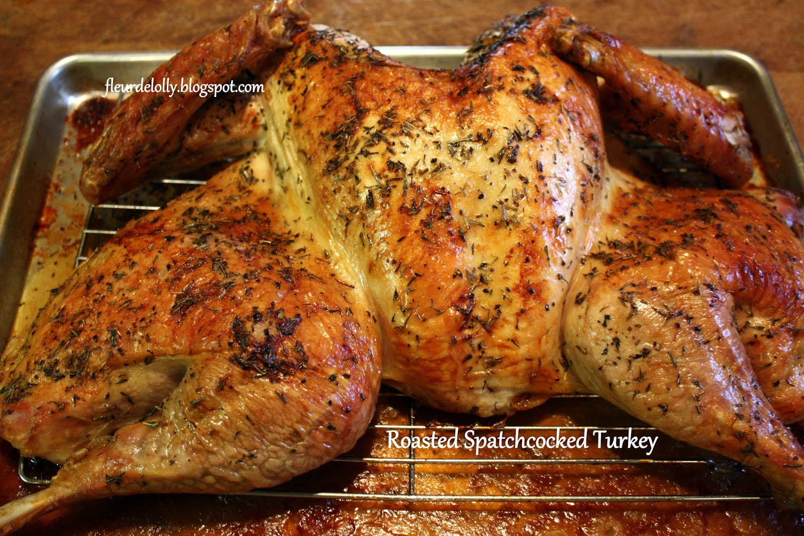 Fleur de Lolly Roasted Spatchcocked Turkey