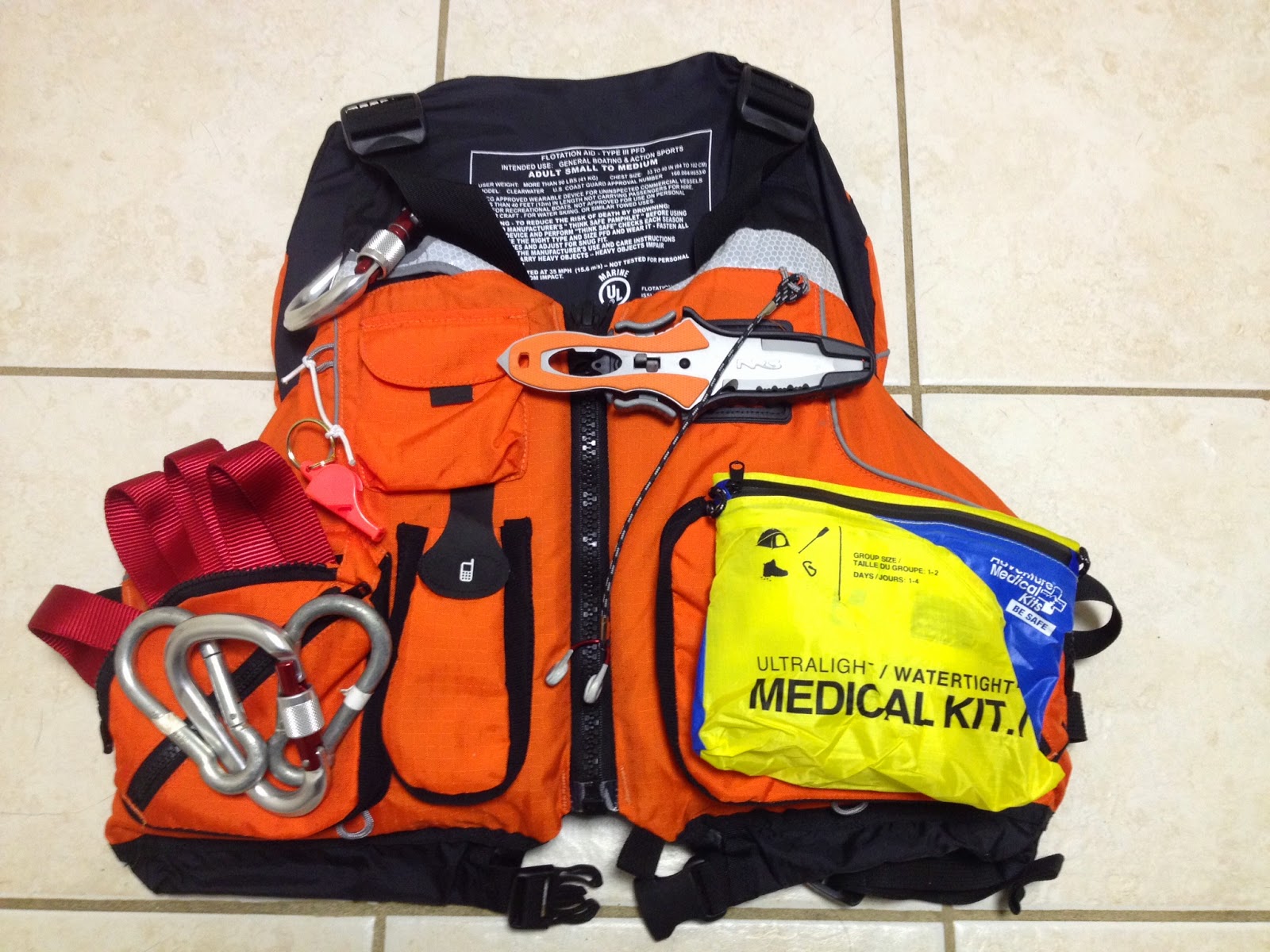 GravityWrider Two Types of Kayaking PFDs