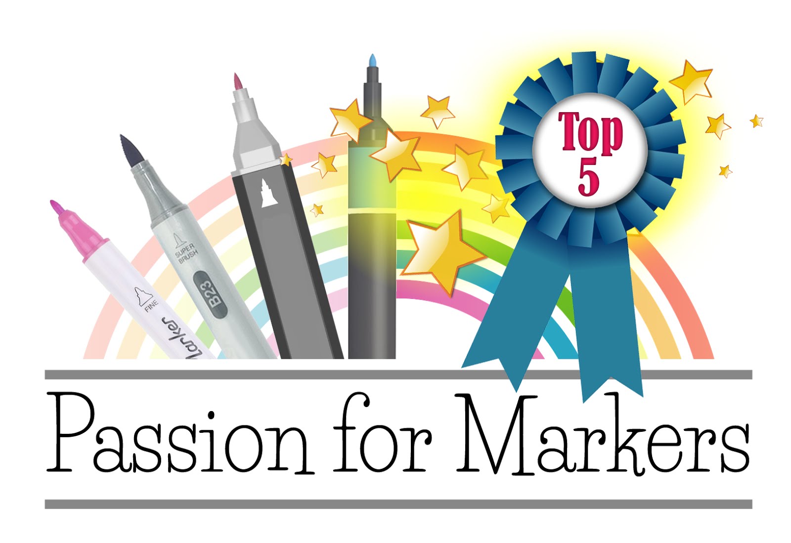 I Won a Top 5 at Passion for Markers
