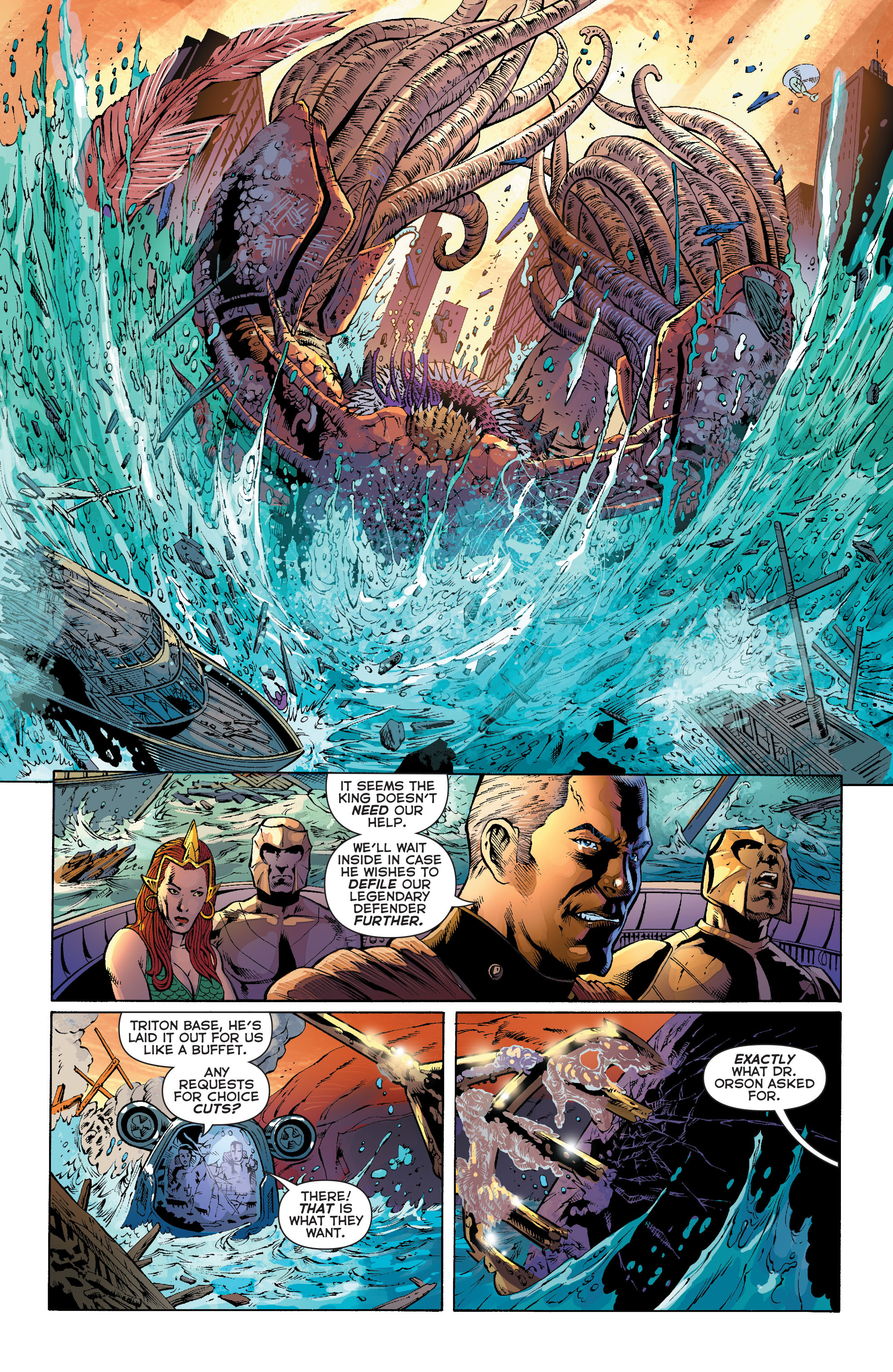 Read online Aquaman (2011) comic -  Issue #27 - 17