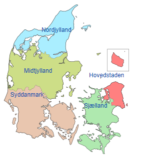 Pembagian wilayah administratif Denmark