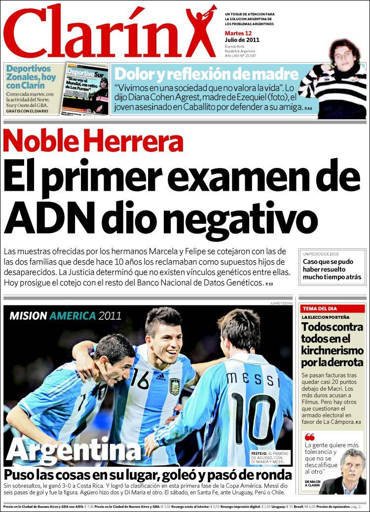 NOTICIAS DE OMEGA RADIO TITULARES DE LOS PRINCIPALES DIARIOS