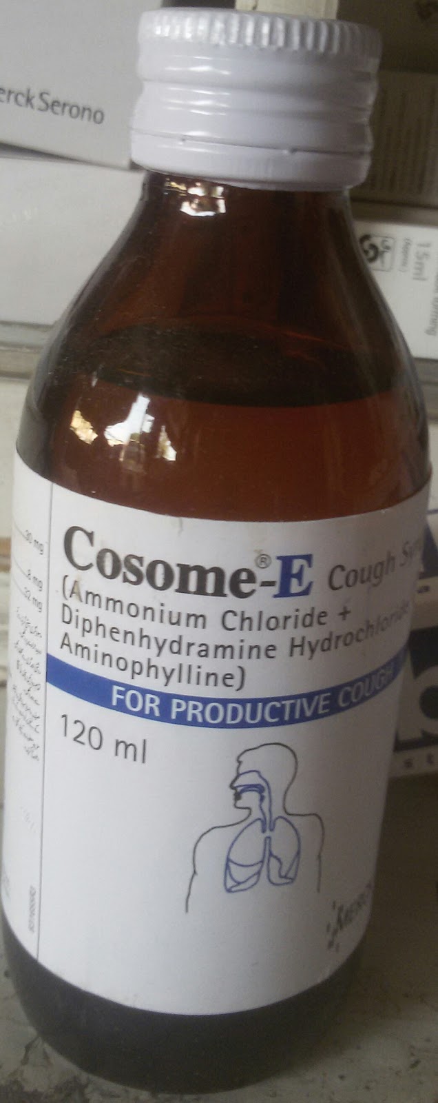 Cosome E cough syrup by Merck Medicine Guide