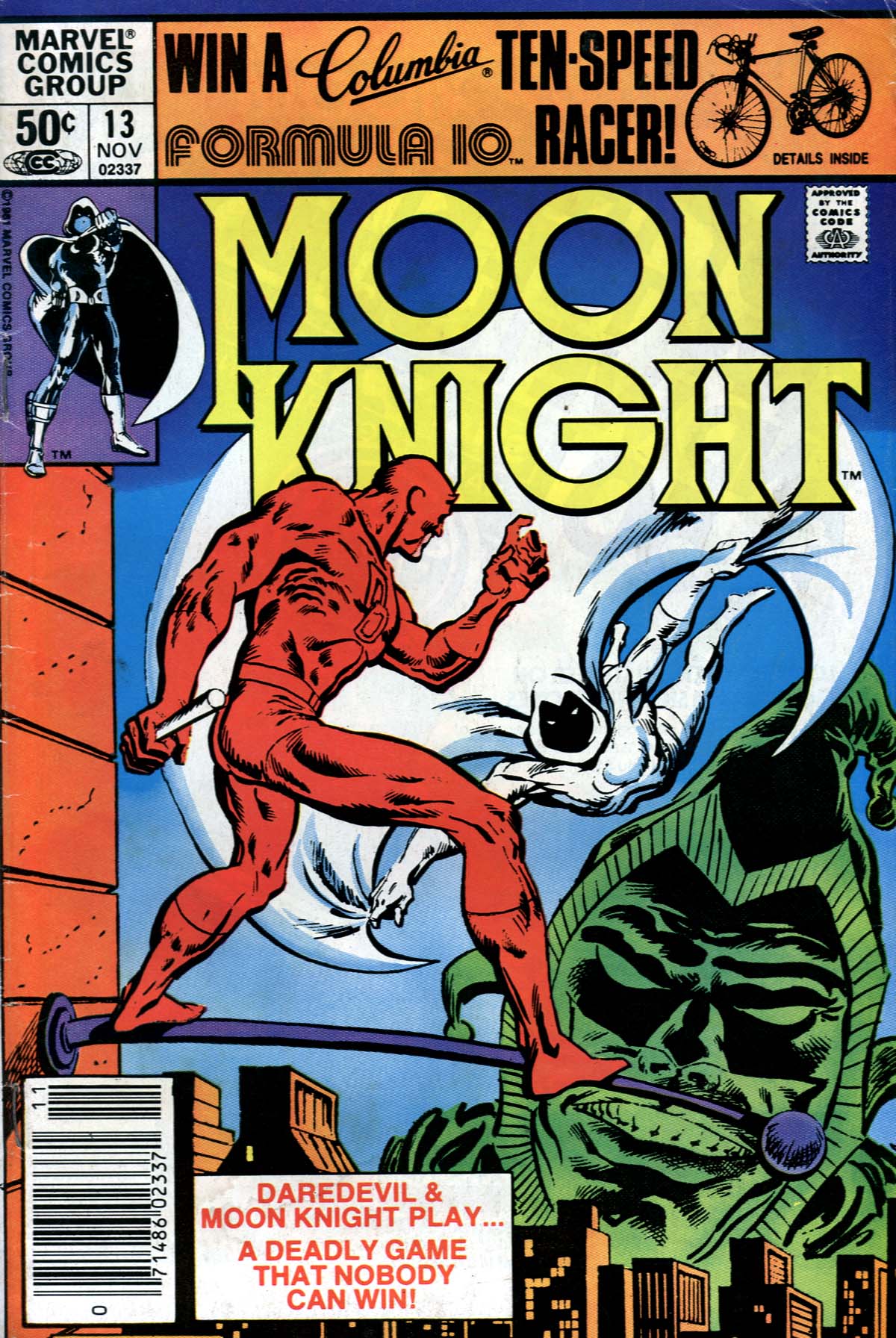 Read online Moon Knight (1980) comic -  Issue #13 - 1