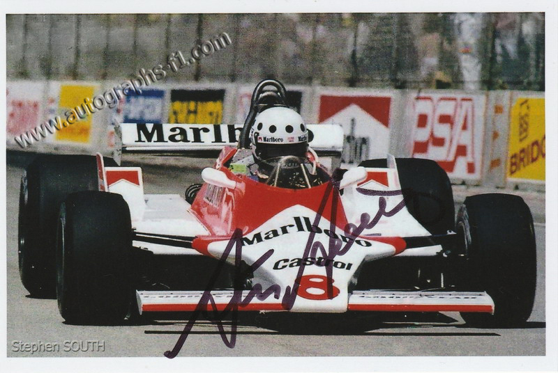 AutographsF1 Stephen SOUTH