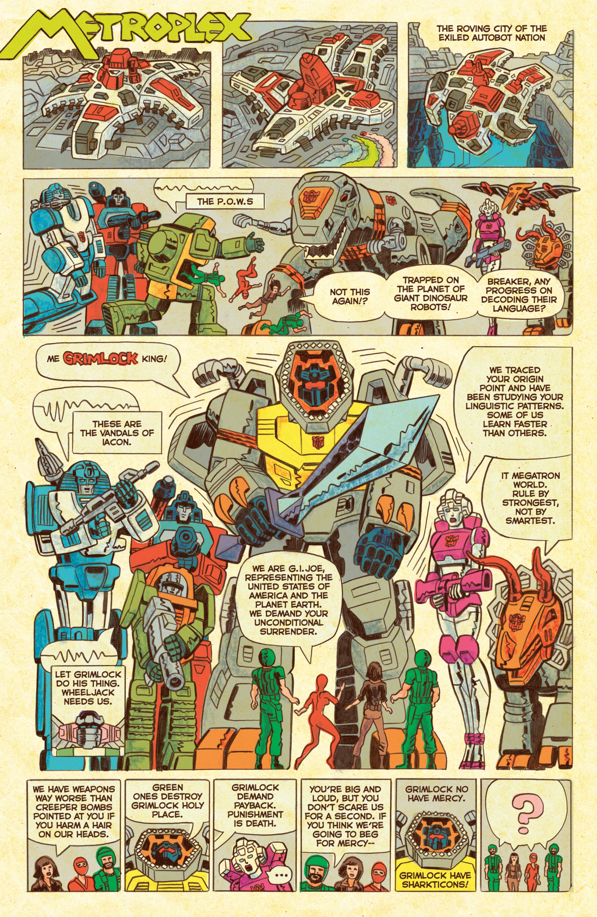 Read online The Transformers vs. G.I. Joe comic -  Issue #3 - 10