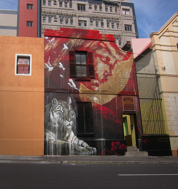 Faith47 "Ons Plek" New Mural In Cape Town, South Africa StreetArtNews