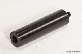 Triopo 28mm Alu-Mg short center column w/ 3/8" stud