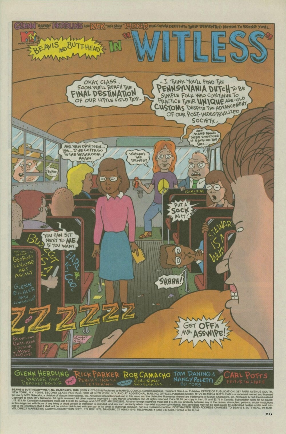 Read online Beavis and Butt-Head comic -  Issue #23 - 3