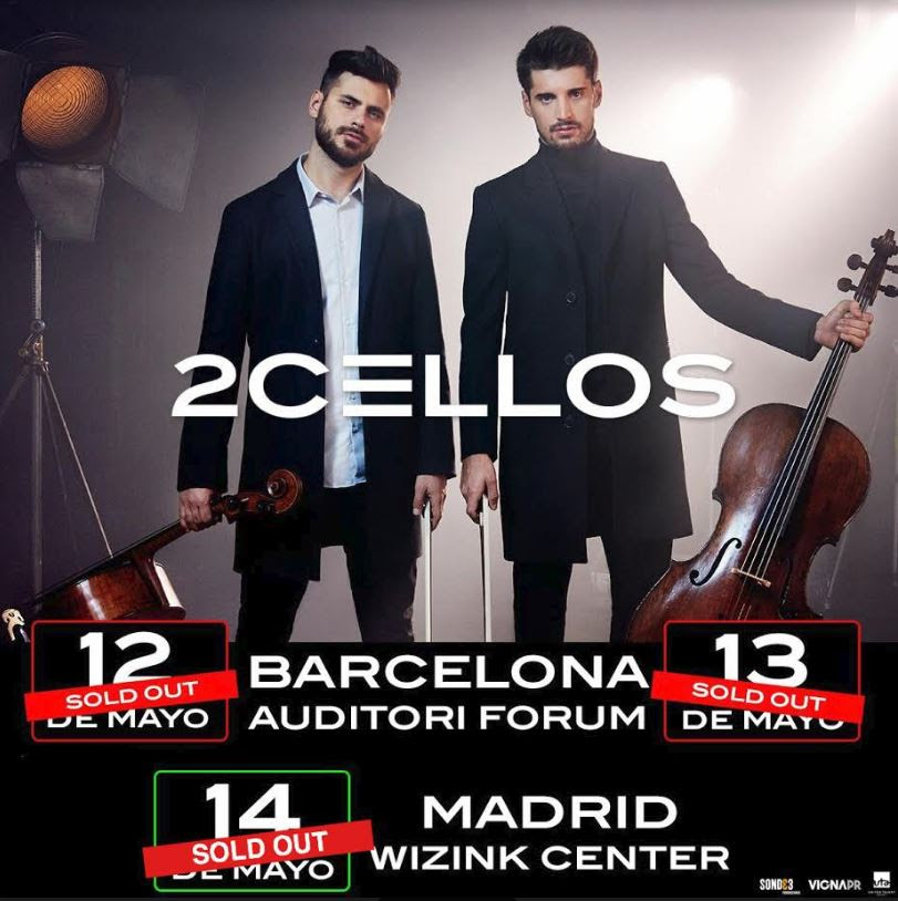 2Cellos agotan entradas para sus conciertos en España Jmusind