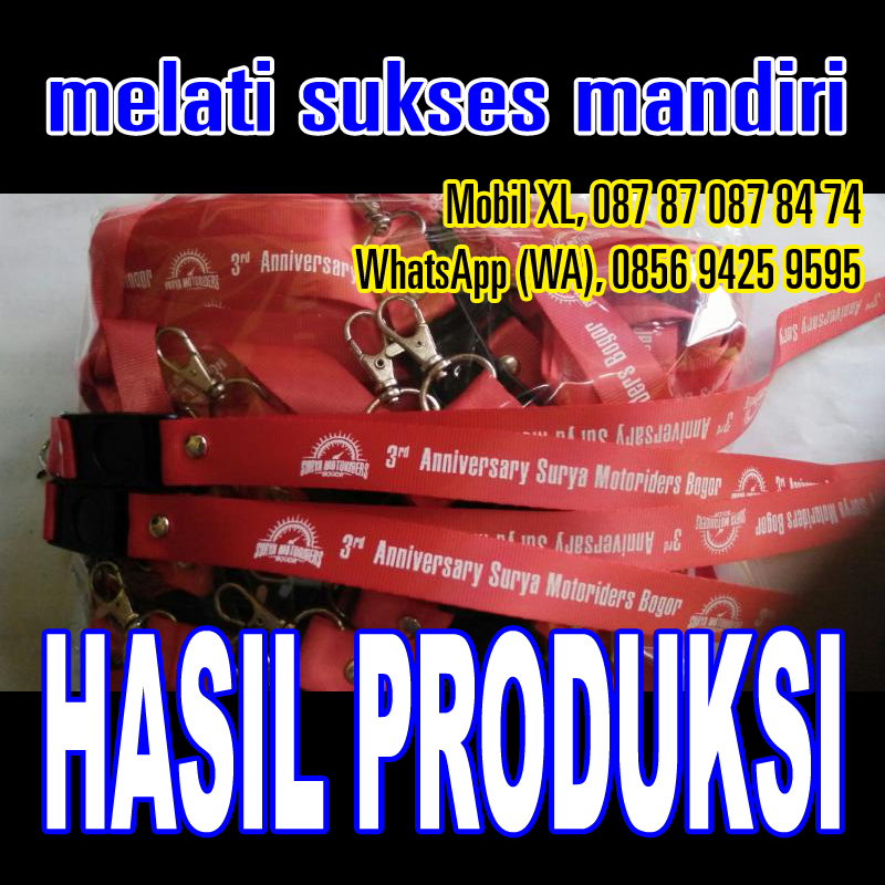 tali promo lanyard tali id card 24jam delivery tali id card 24jam