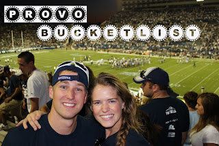 Provo Utah bucket list