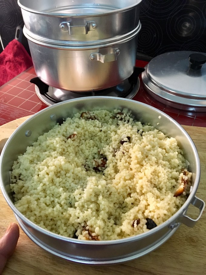 Mesfouf Steamed Sweet Couscous