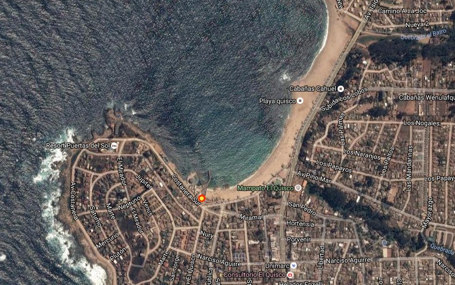 Paladar Gozador Chile Caleta Miramar, dato rico en El Quisco