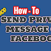 Send A Private Message On Facebook