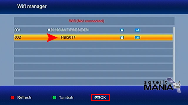 Cara Menghubungkan Wifi ke Receiver Tanaka HD
