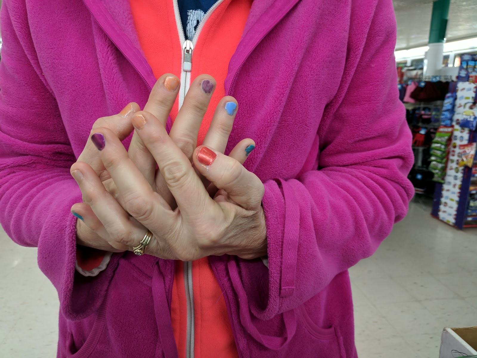 Weird Fingernail Paint Job Weird Fingernail Paint Job