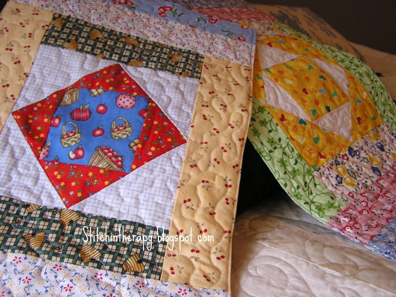 Stitchin' Therapy Doll size quilts