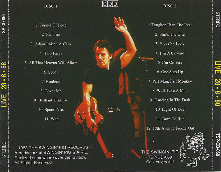 FRESH & ALIVE! En Vivo Y En Directo. Bruce Springsteen 19880228