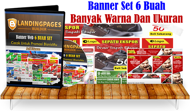 tema blogger landing page