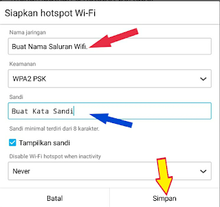 Cara Mudah Menggunakan Layanan Hostpot Wifi Pada SmartPhone