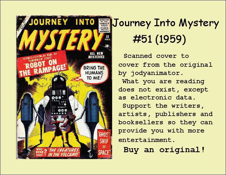 Read online Journey Into Mystery (1952) comic -  Issue #51 - 37