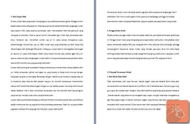 Contoh Makalah Global Warming (Pemanasan Global)