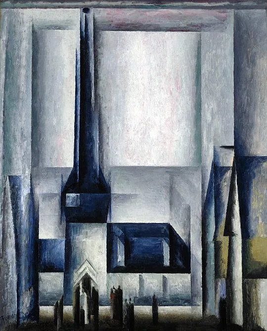 Lyonel Feininger 1871-1956 | American-born German Cubist/Expressionist painter