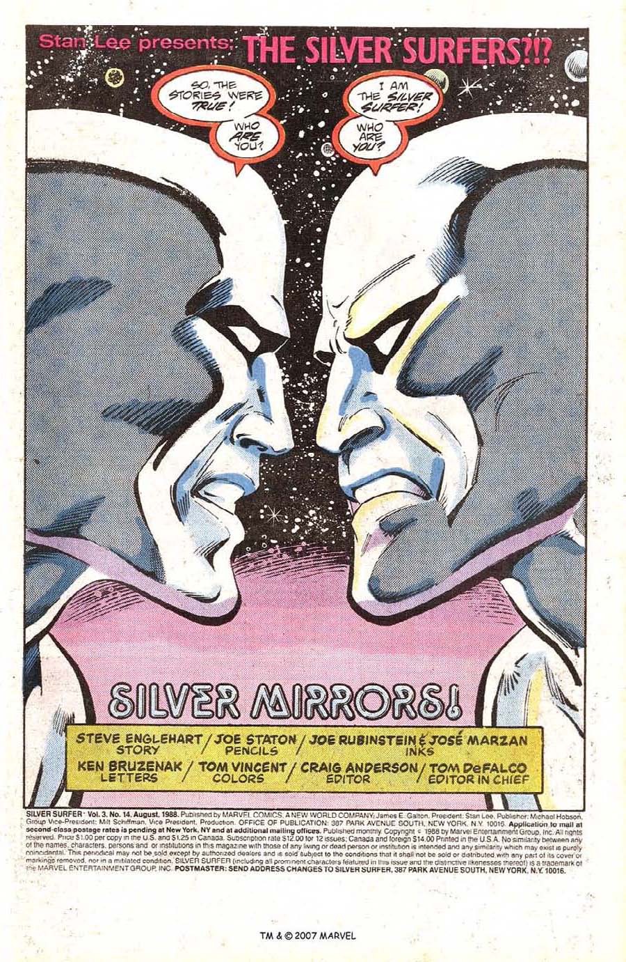 Silver Surfer (1987) Issue #14 #22 - English 3