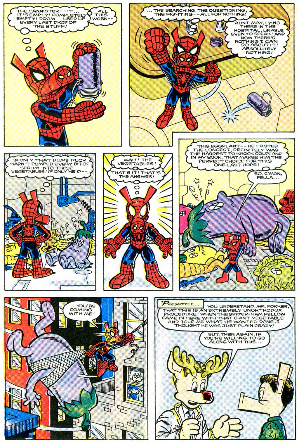 Read online Peter Porker, The Spectacular Spider-Ham comic -  Issue #6 - 16